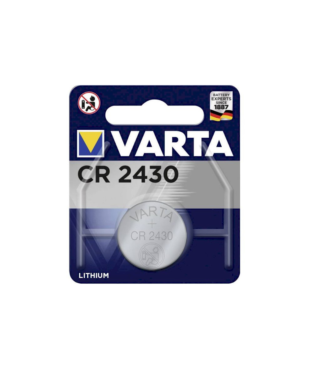 2 Pile CR2430 VARTA bouton Lithium 3V CR 2430 6430 - Cdiscount