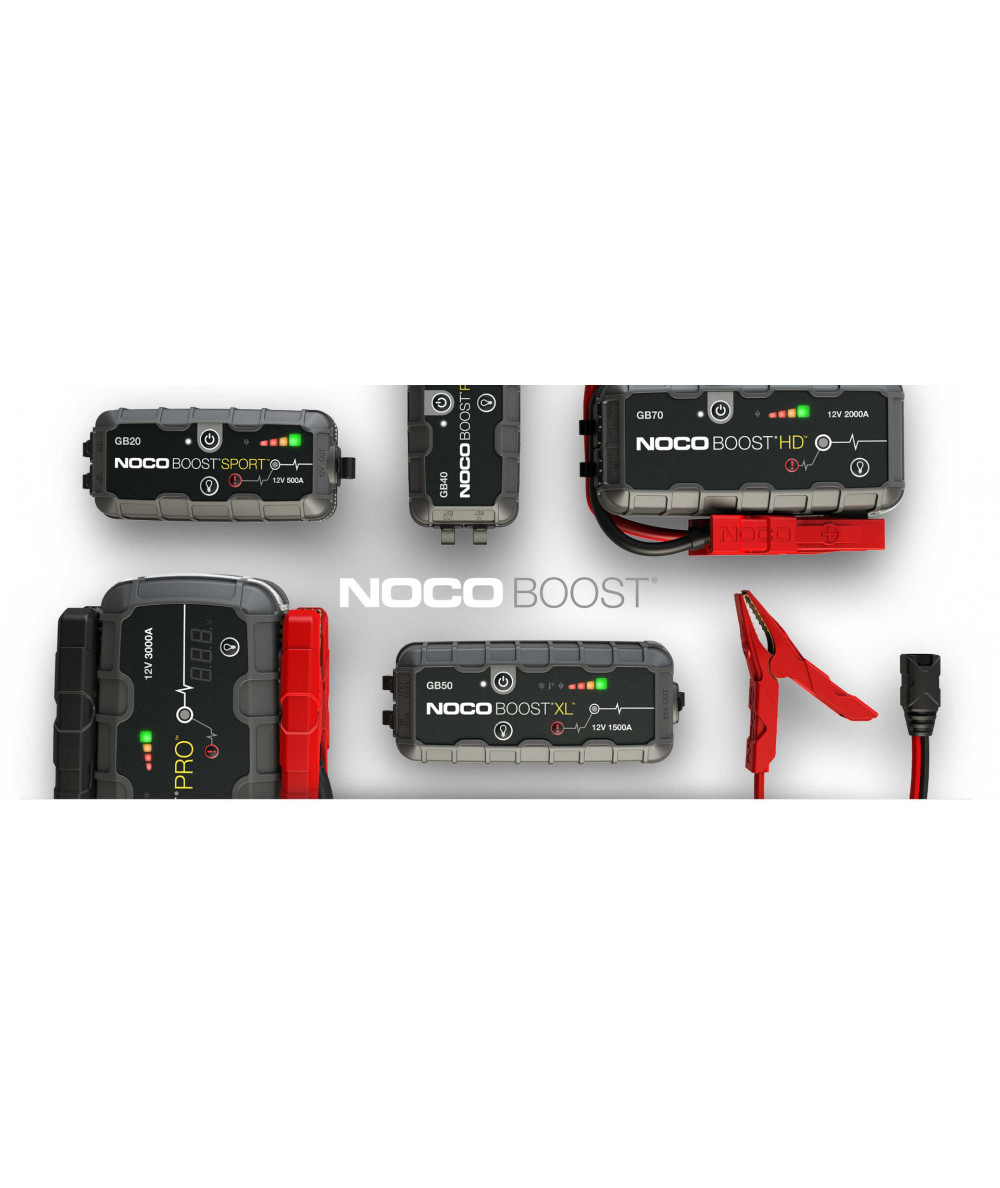 NOCO Boost Plus GB40 1000A 12V Booster Batterie Voiture Lithium